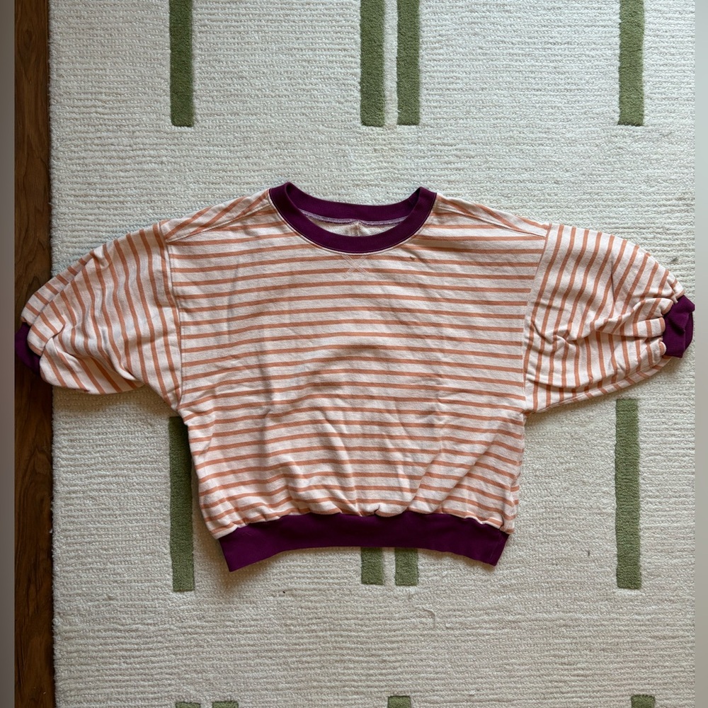 Anthropologie Pilcro Nikki Bubble Sweatshirt